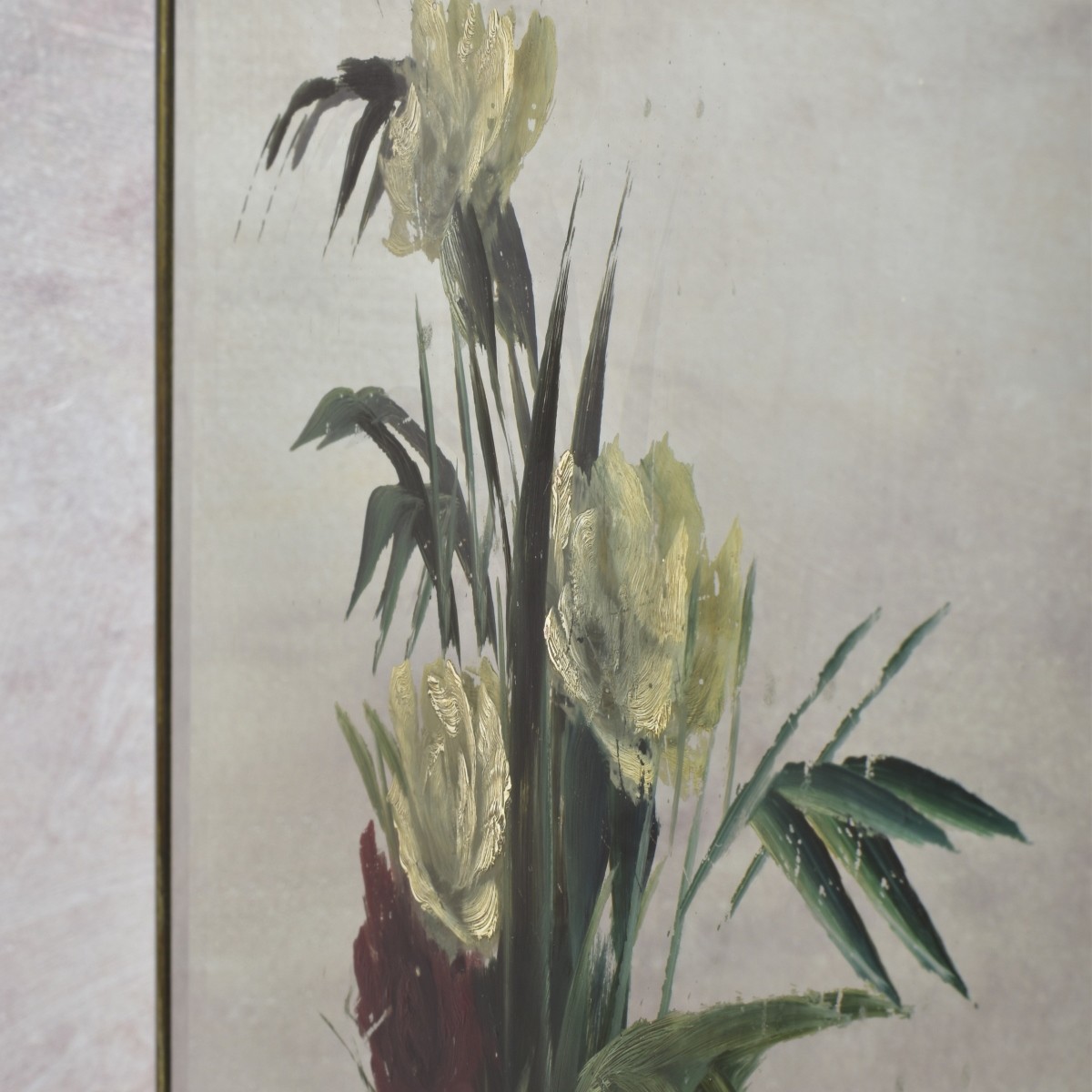 Antique Fire Screen