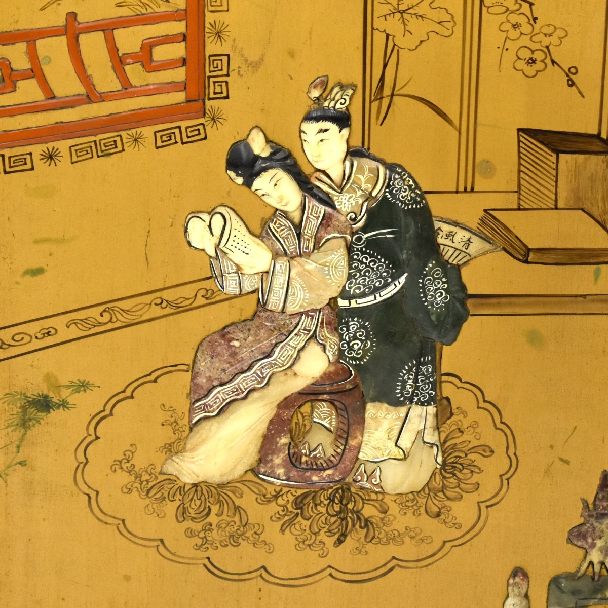 Chinese Soapstone Panels