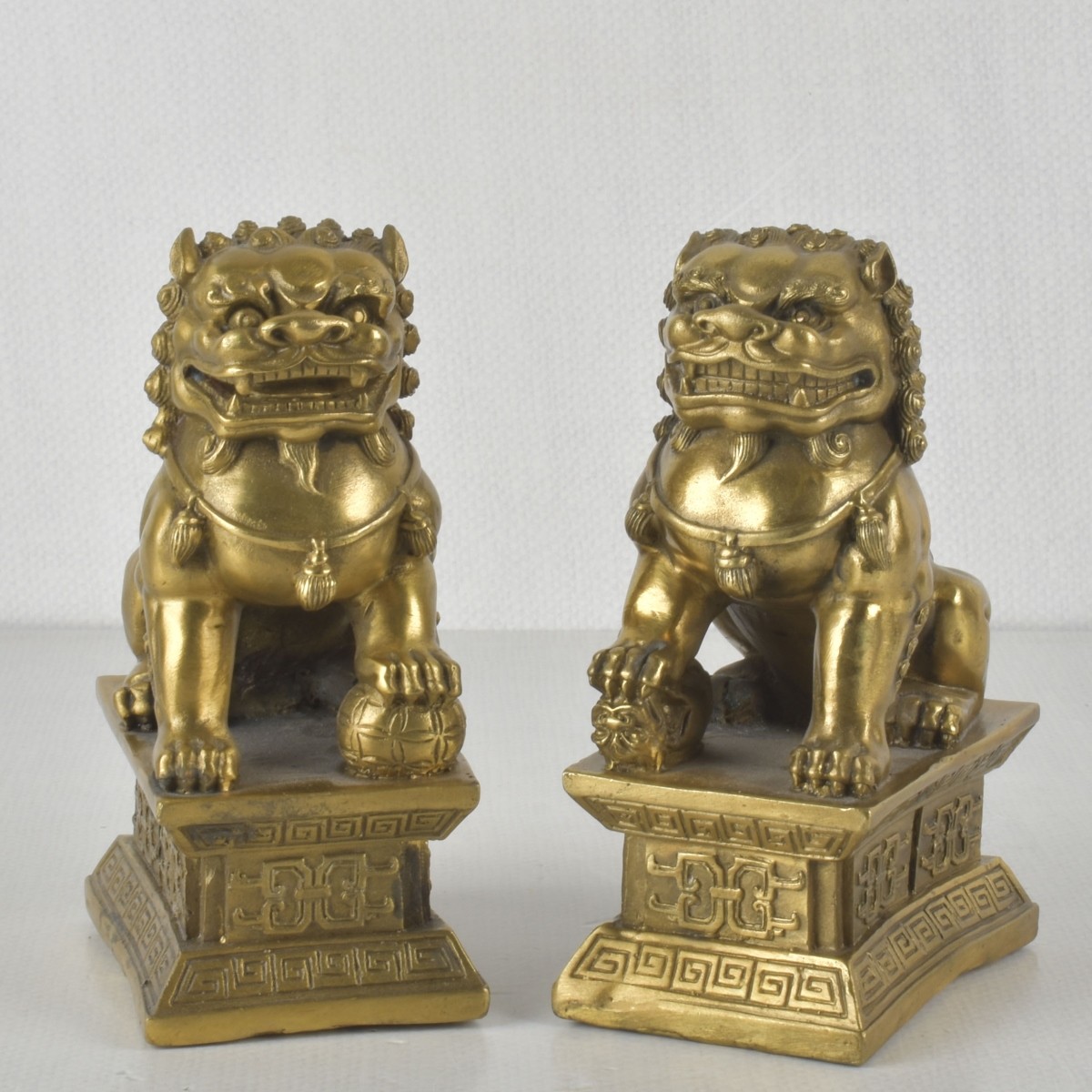 Chinese Guardian Lions or Foo Dogs