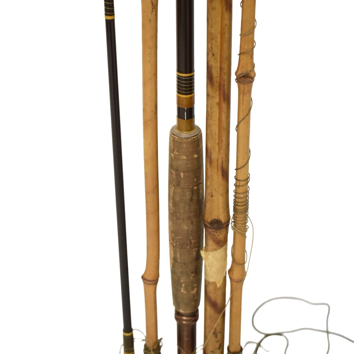 Antique Split Bamboo Fly Fishing Rods