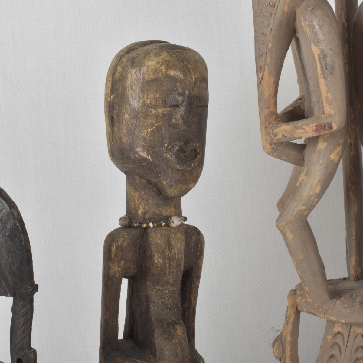 Antique African Tribal Art Wood Sculptures