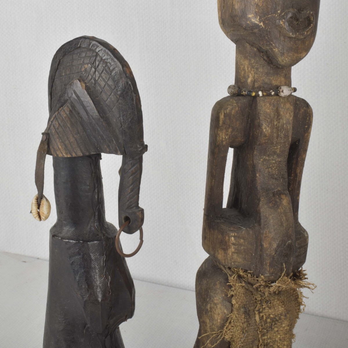 Antique African Tribal Art Wood Sculptures