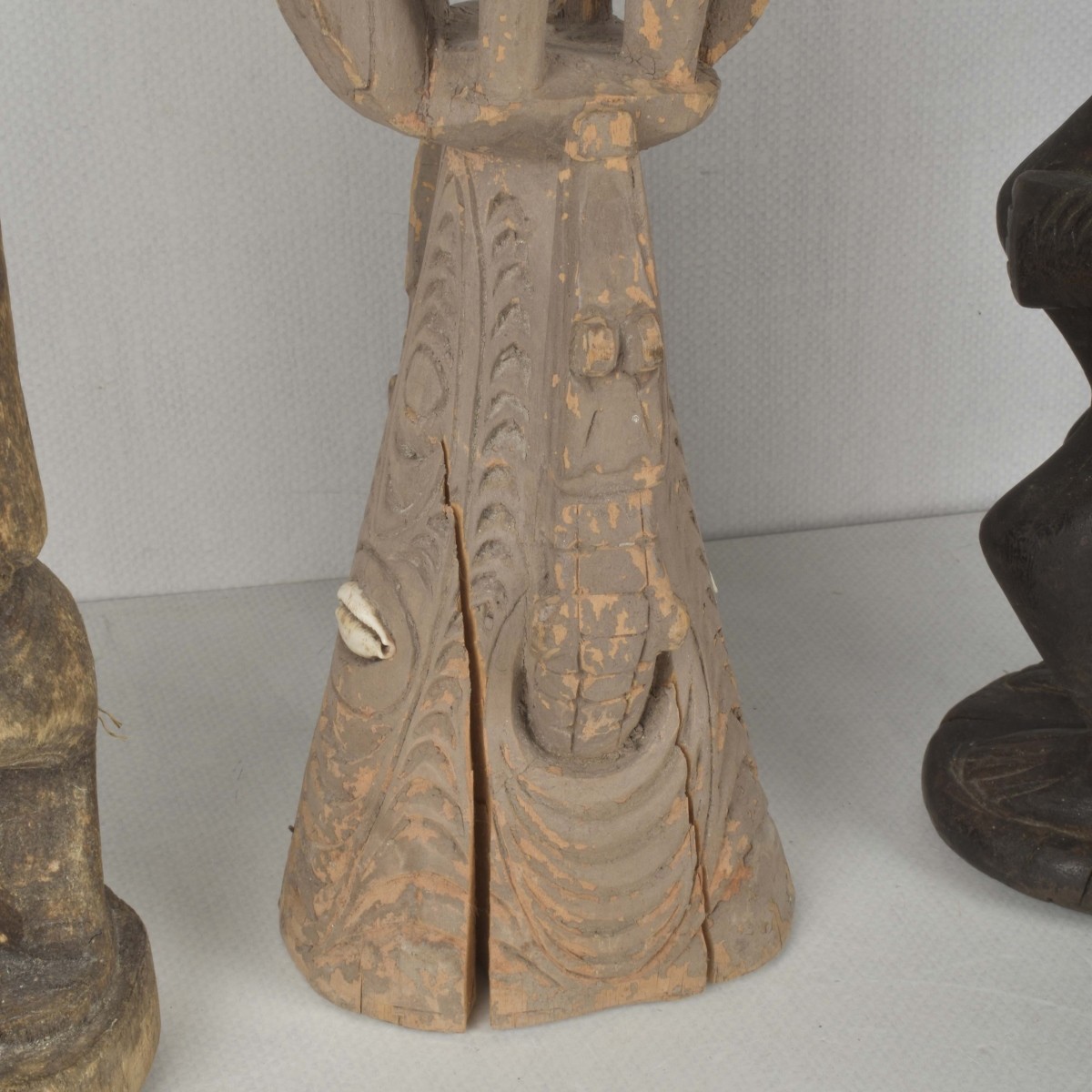 Antique African Tribal Art Wood Sculptures