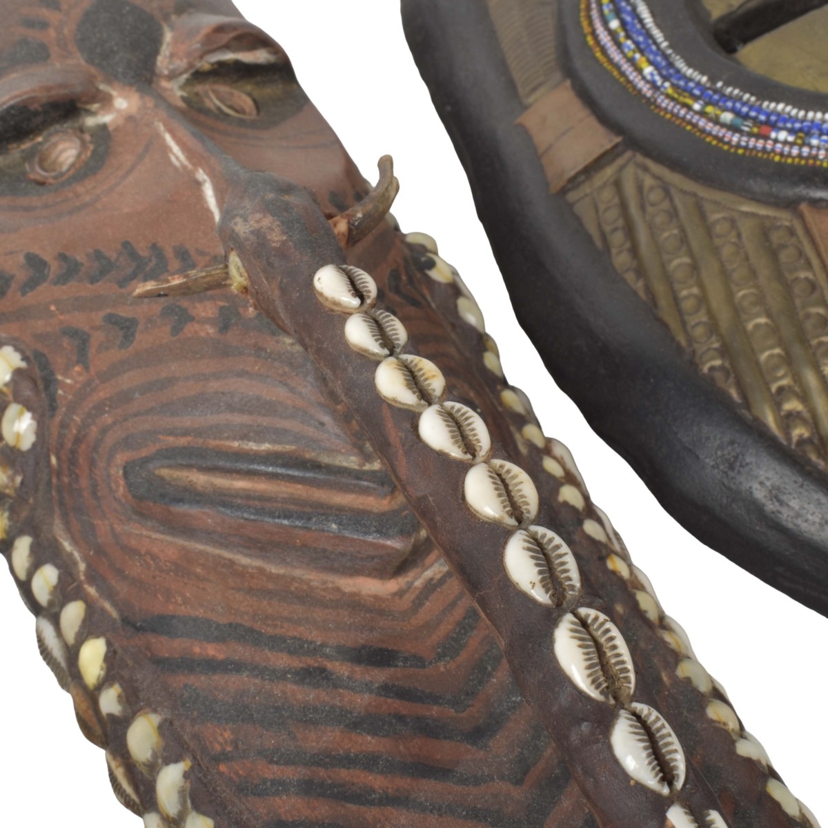 Vintage African Tribal Art Wood Sculptures
