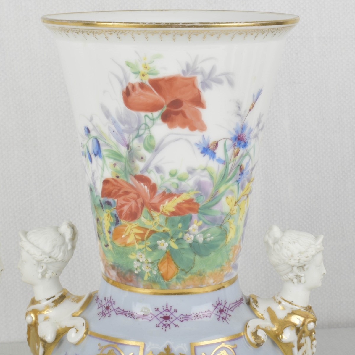 19/20th Century Old Paris Porcelain Vases