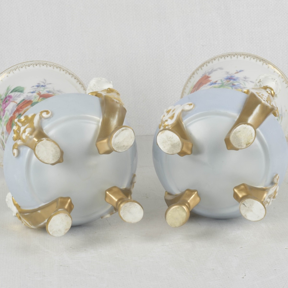 19/20th Century Old Paris Porcelain Vases