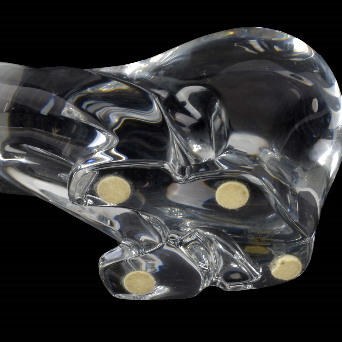 Baccarat Crystal Polar Bear Figurine