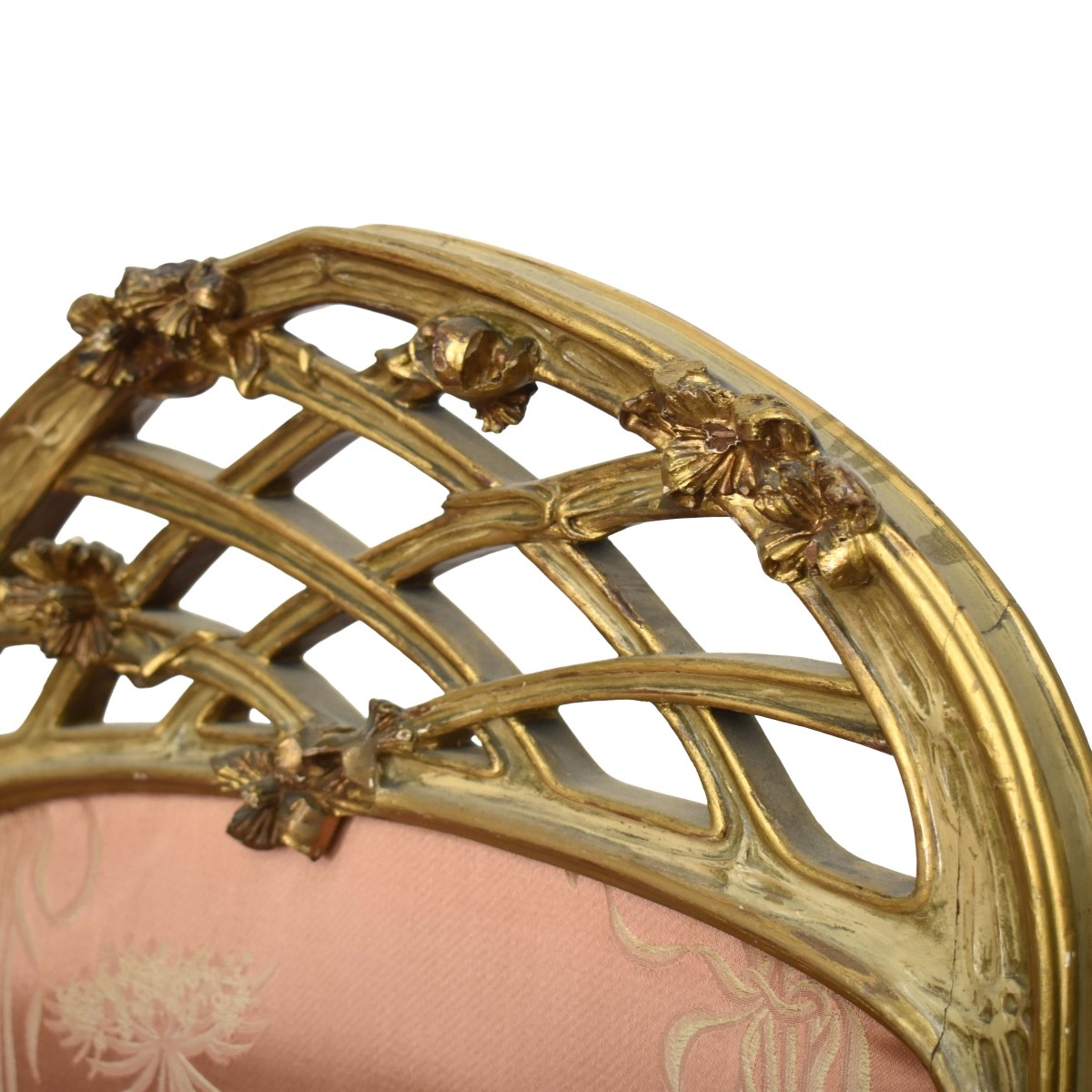 Art Nouveau French Giltwood Screen