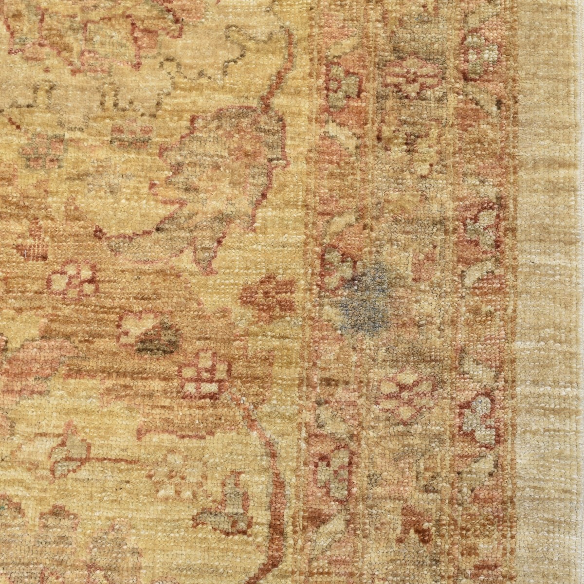 Modern Oushak Wool Carpet
