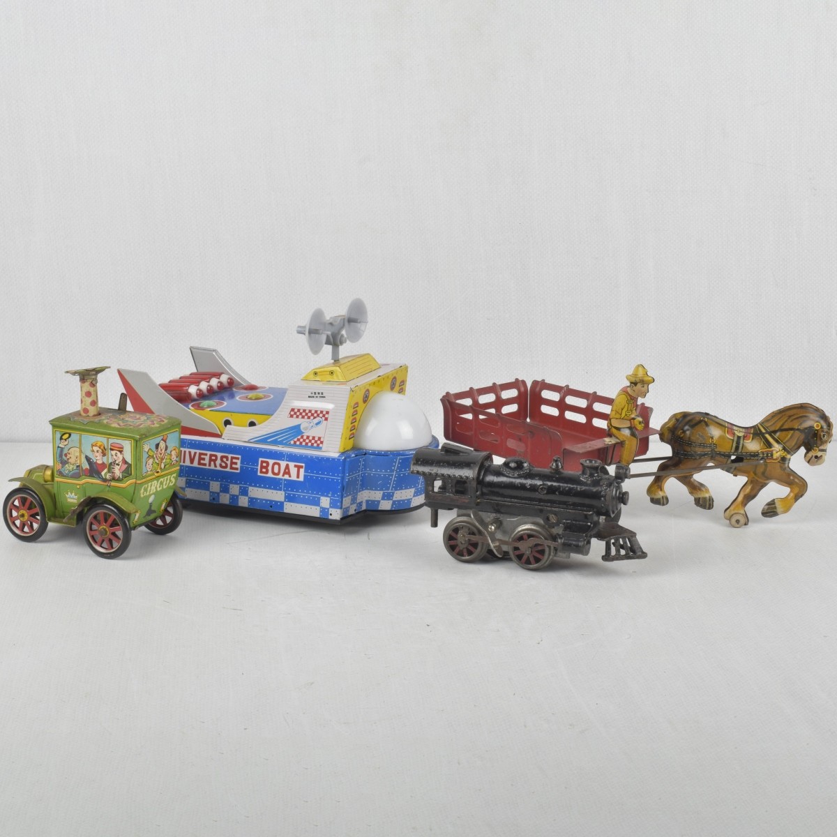 Collection of Four (4) of Antique or Vintage Toys