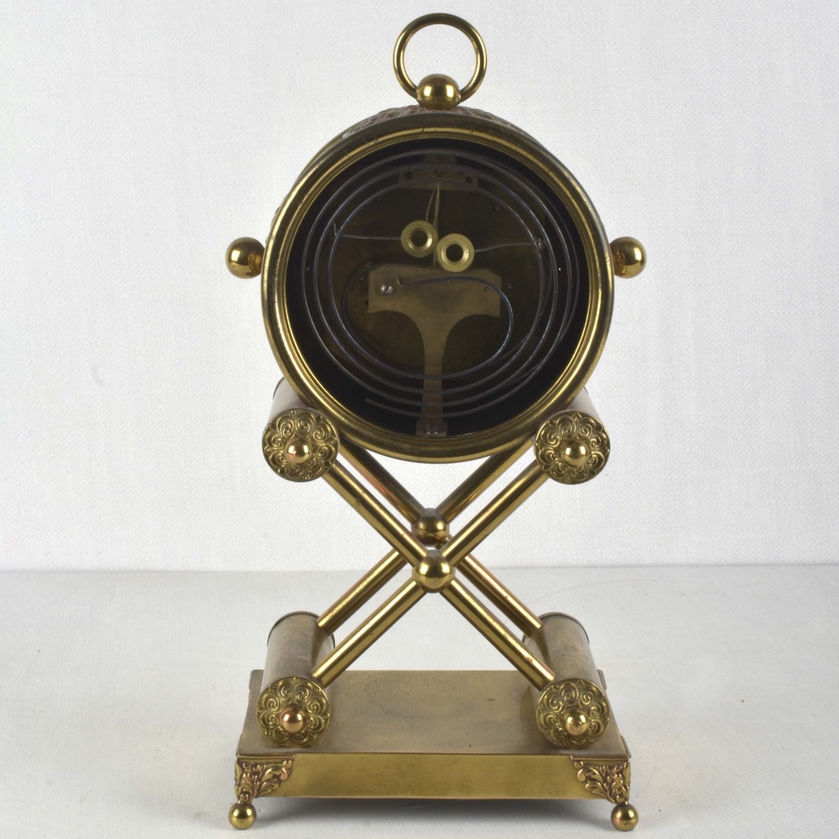 Vintage Brass Mantle Clock