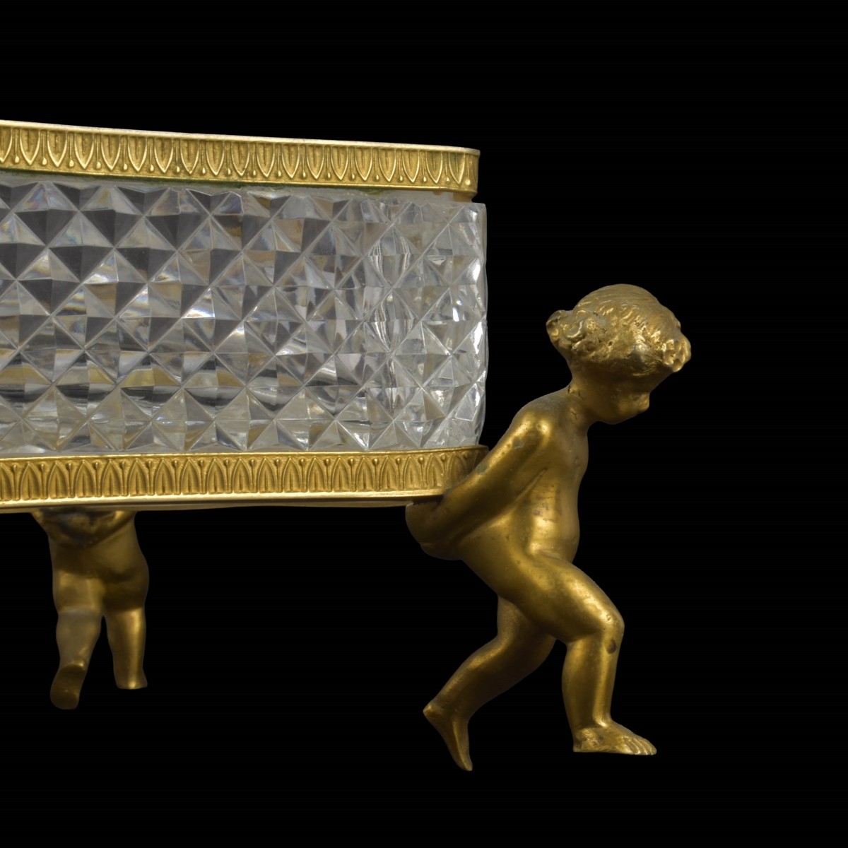 Antique French Baccarat Style Box
