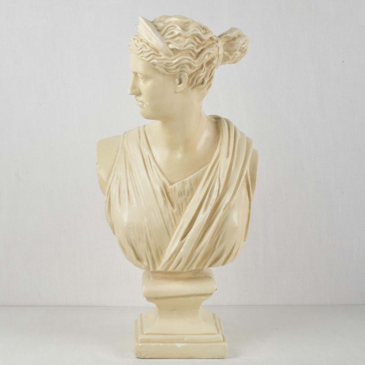 Plaster Bust of a Greek Goddess