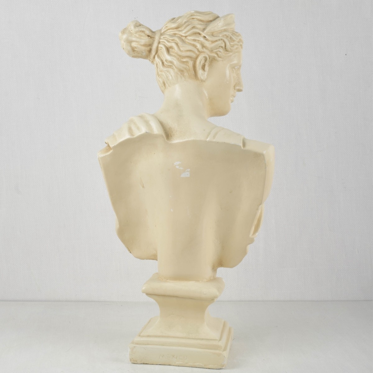 Plaster Bust of a Greek Goddess