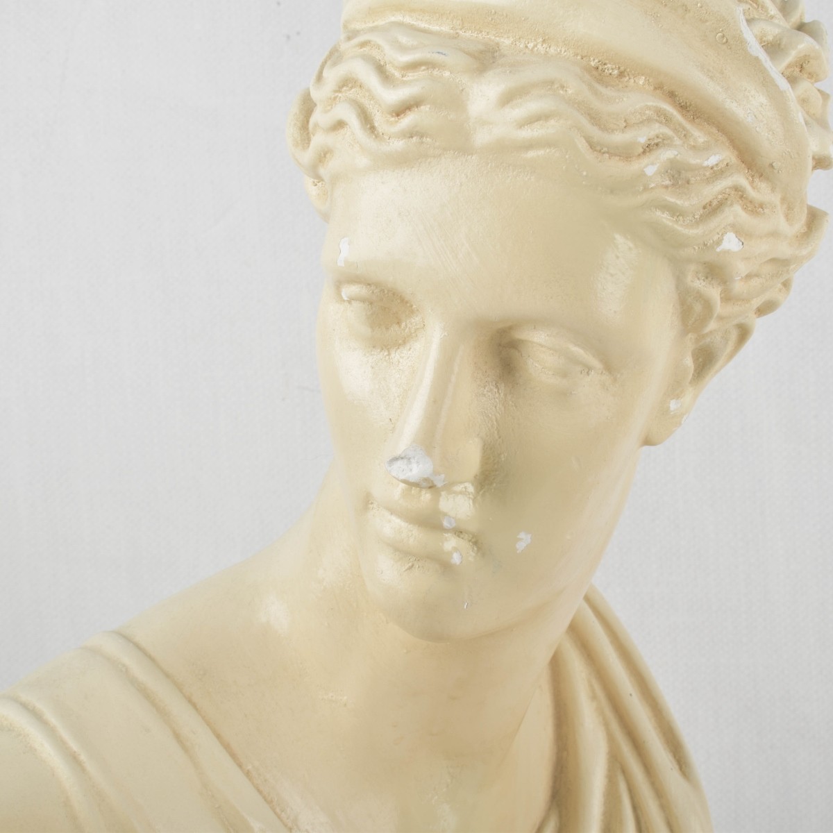 Plaster Bust of a Greek Goddess