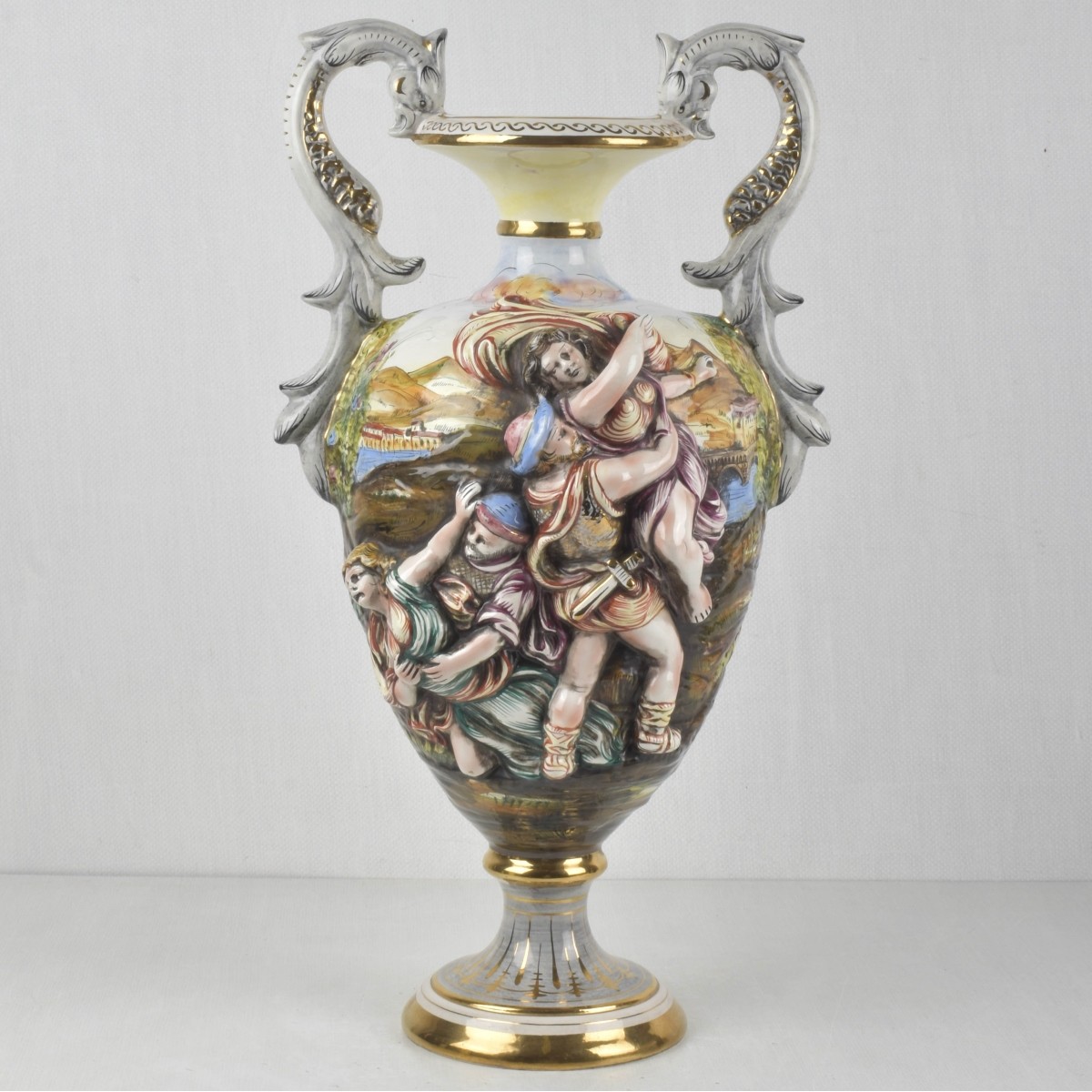 Vintage Italian Capodimonte Vase
