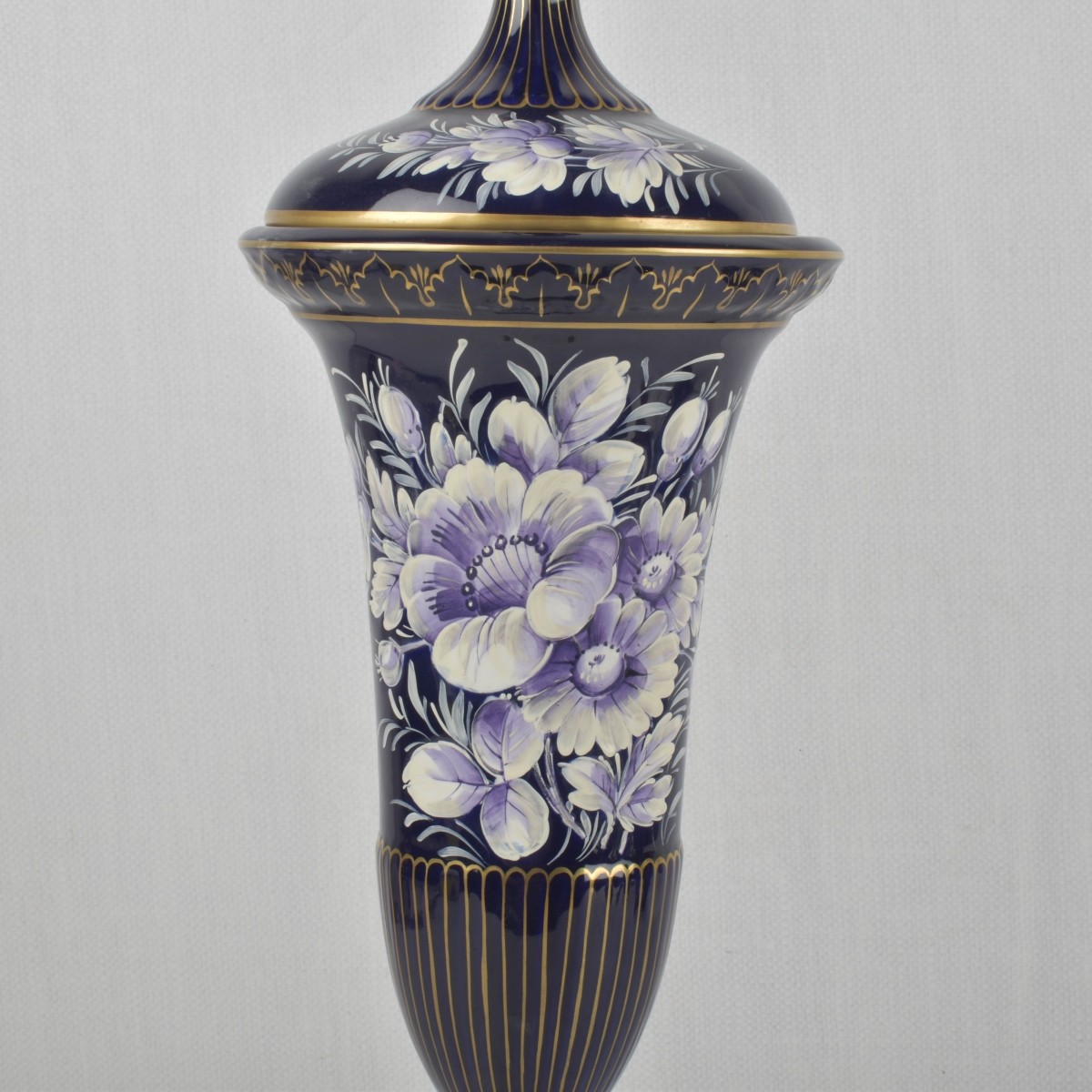 Vintage Keramos Italian Capodimonte Vase