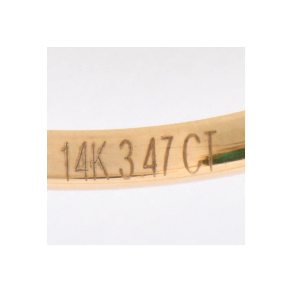 Emerald and 14K Ring