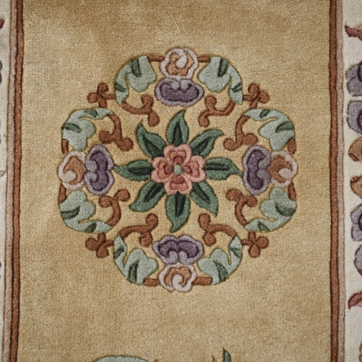Vintage Chinese Wool Rug