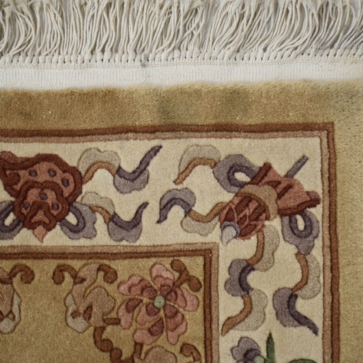 Vintage Chinese Wool Rug