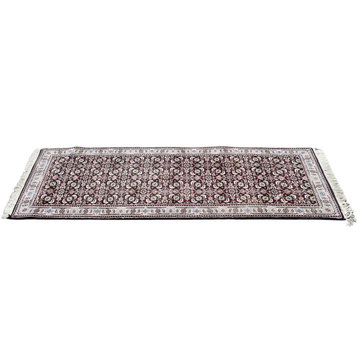 Vintage Oriental Wool Runner Rug