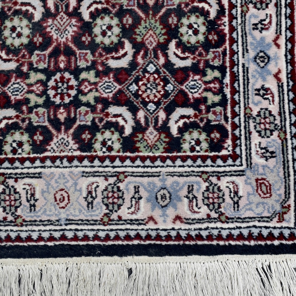 Vintage Oriental Wool Runner Rug