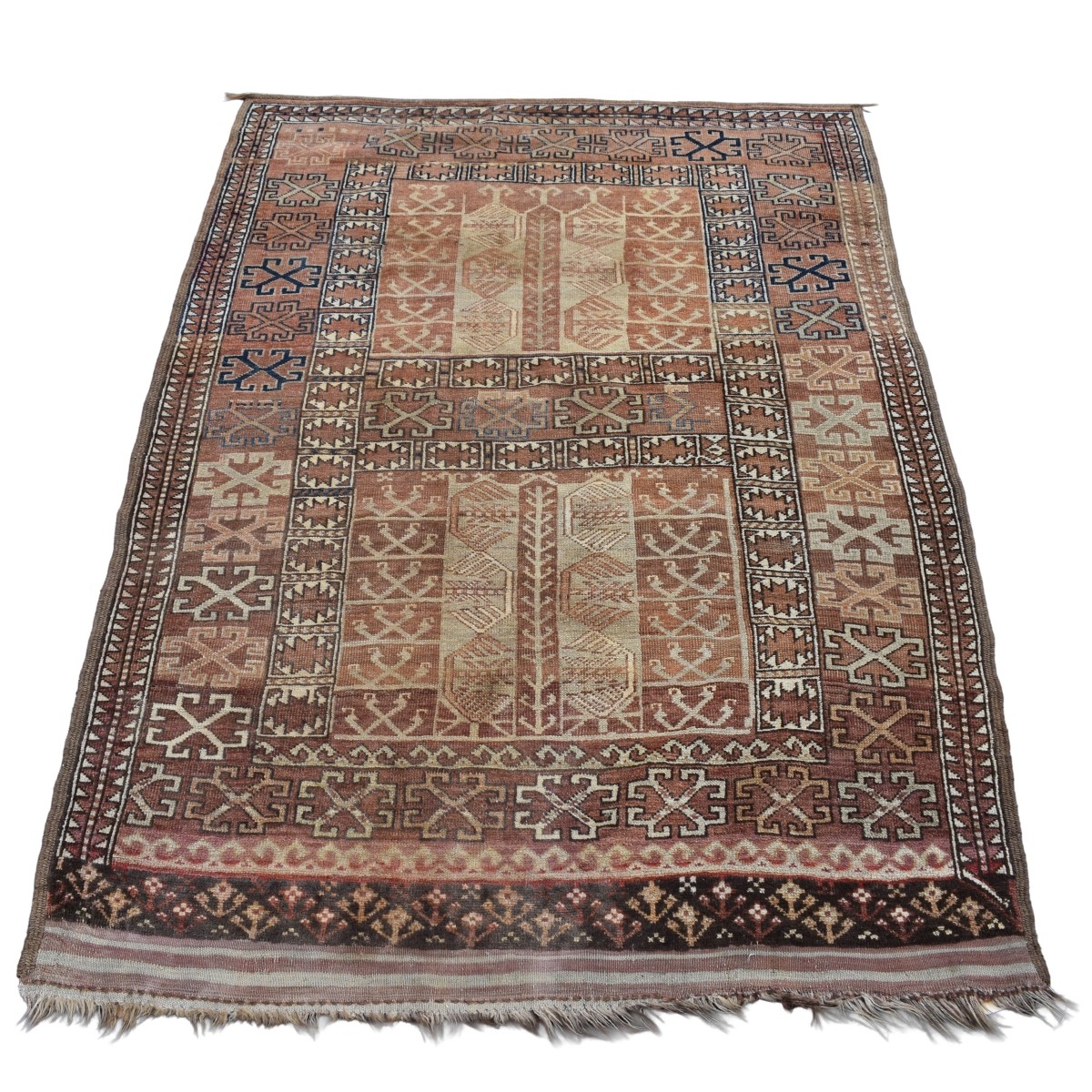 Antique Turkish Bokara Rug