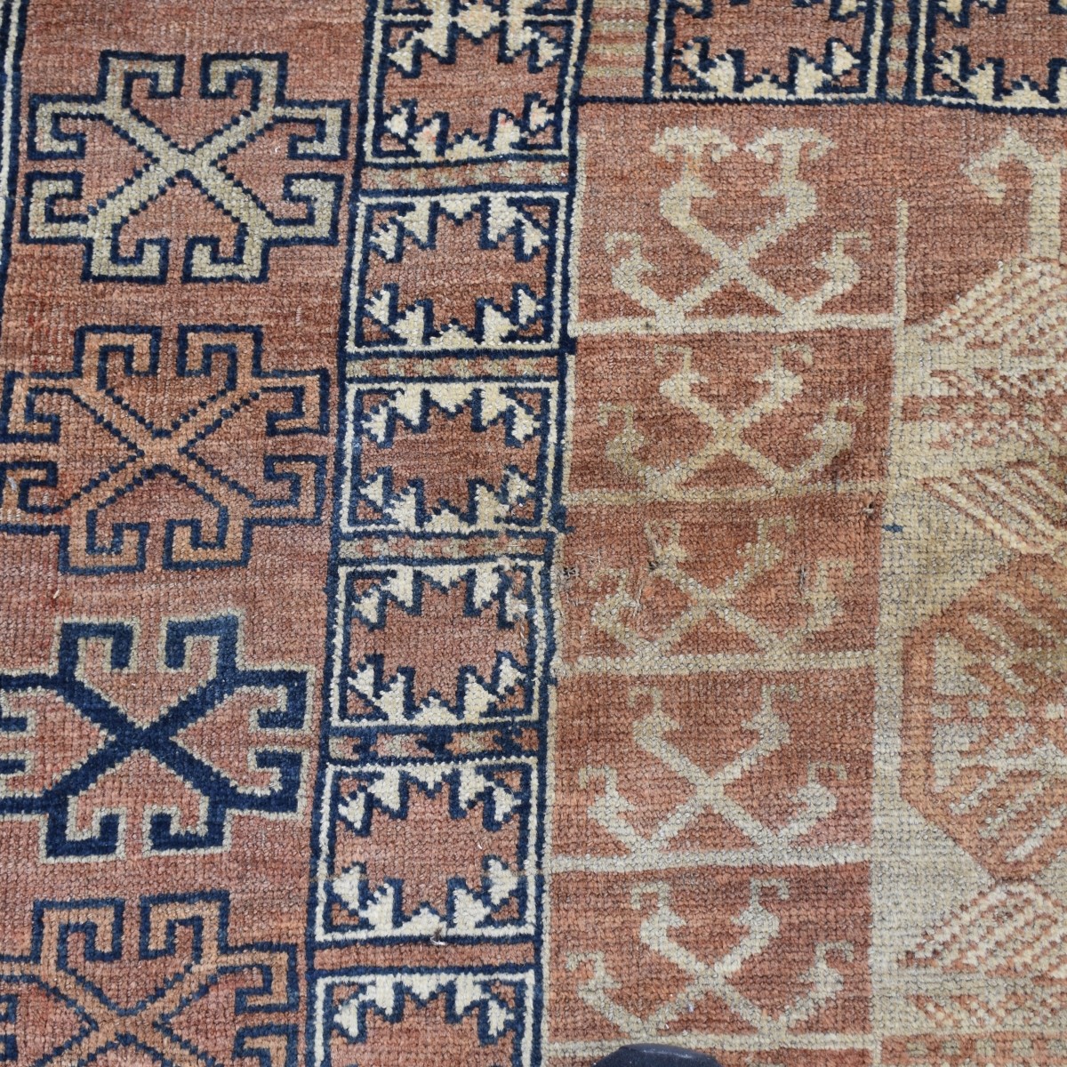 Antique Turkish Bokara Rug