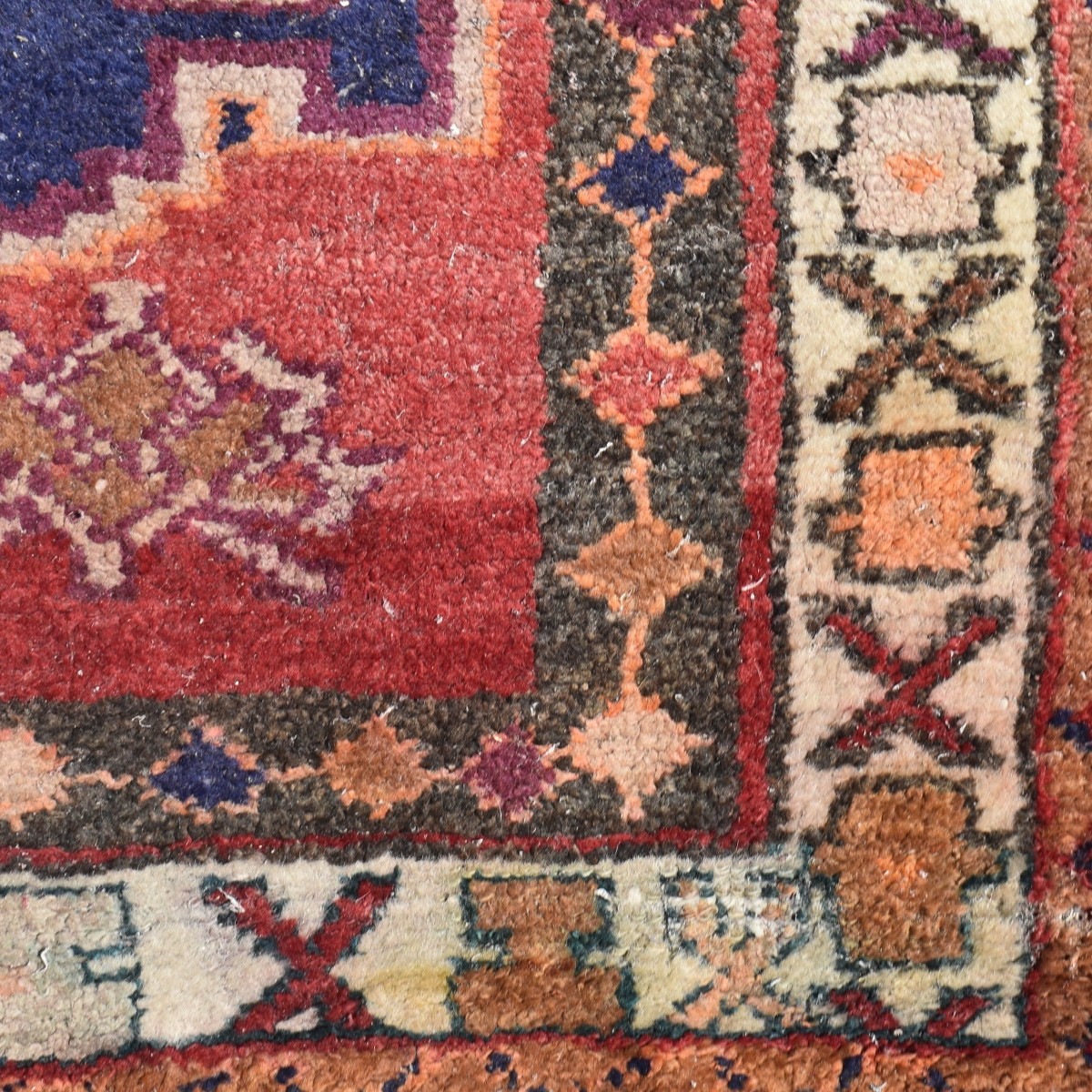 Vintage Iran Hamaden Rug