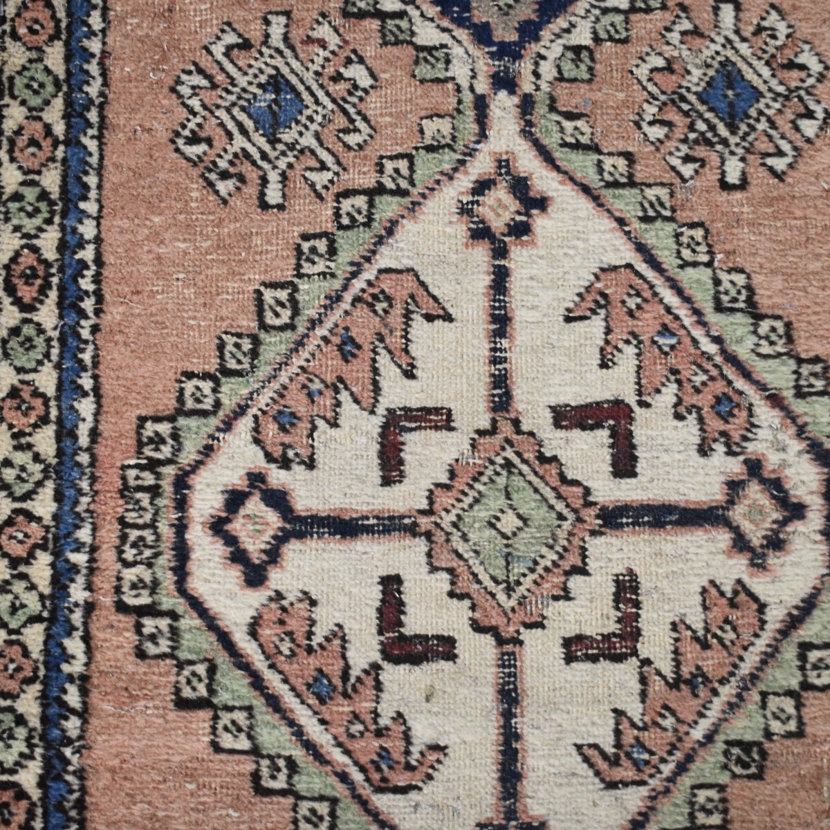 Semi-antique Turkish Wool Rug