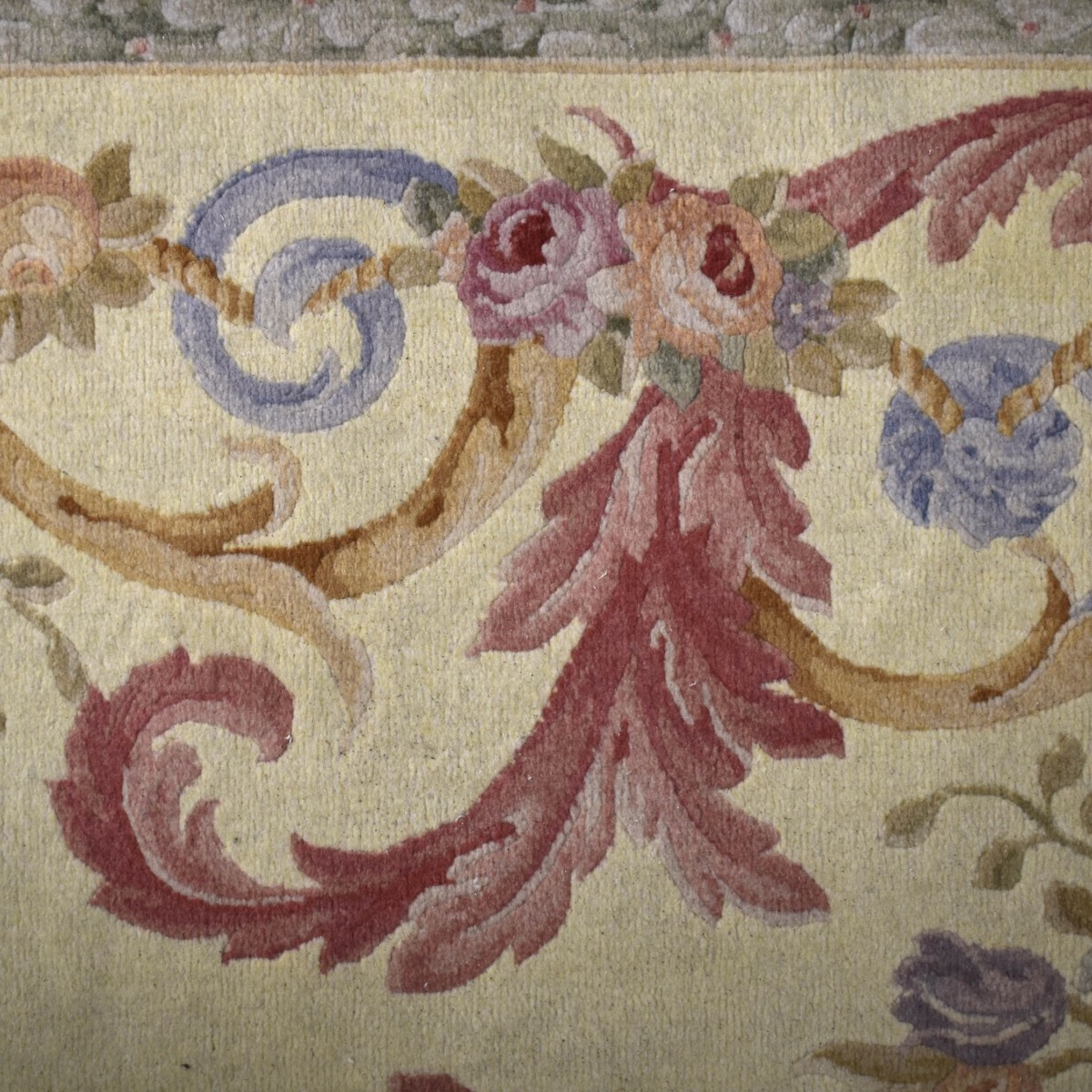 VIntage French Aubusson or Savonnerie-style Rug