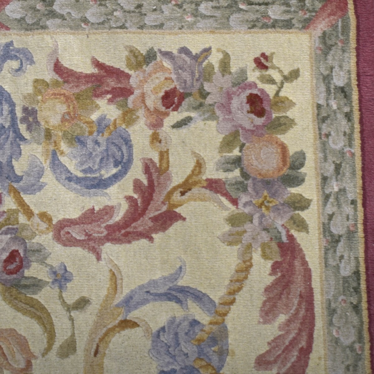 VIntage French Aubusson or Savonnerie-style Rug