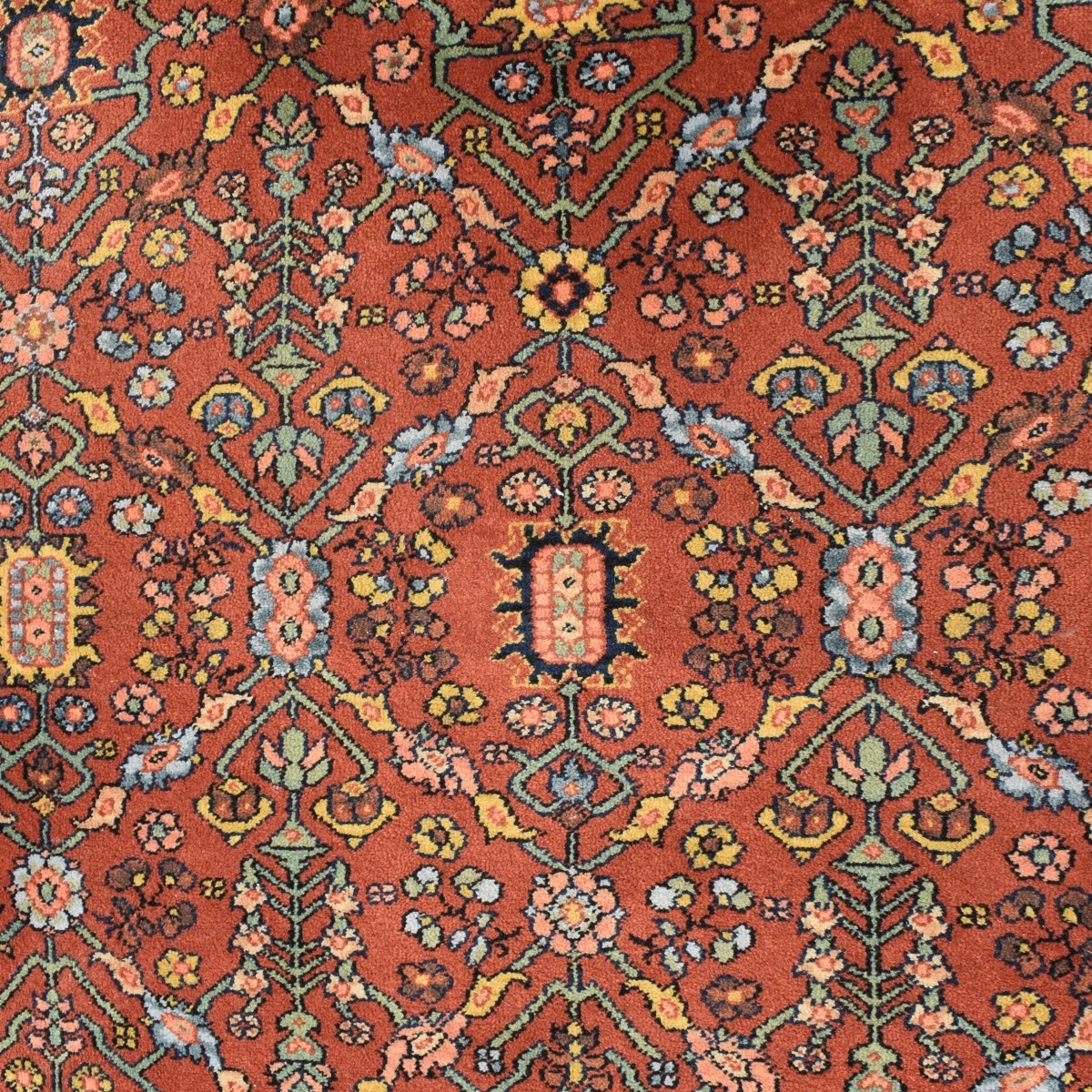 Vintage Karastan Serapi Wool Rug