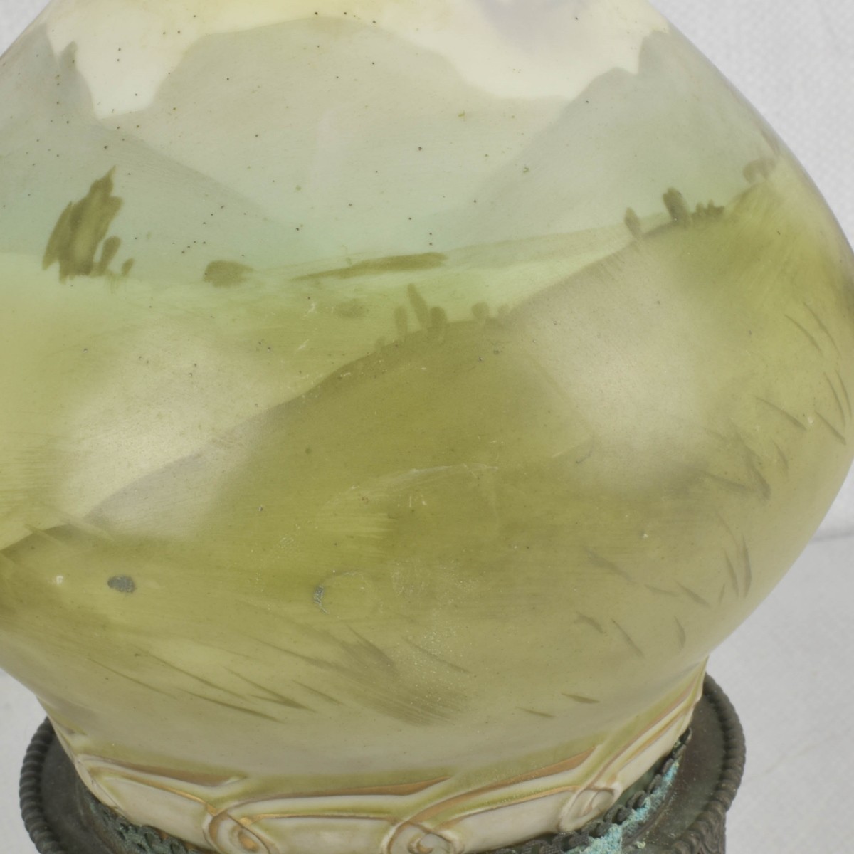 Pair of Porcelain Urn Shape Lamps