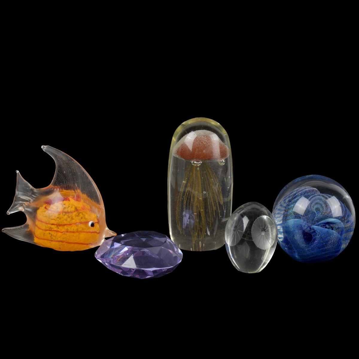 Vintage Glass Paperweights