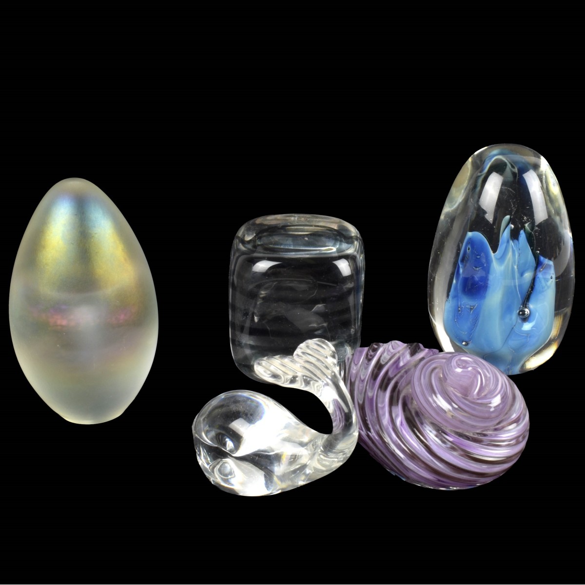 Vintage Glass Paperweights