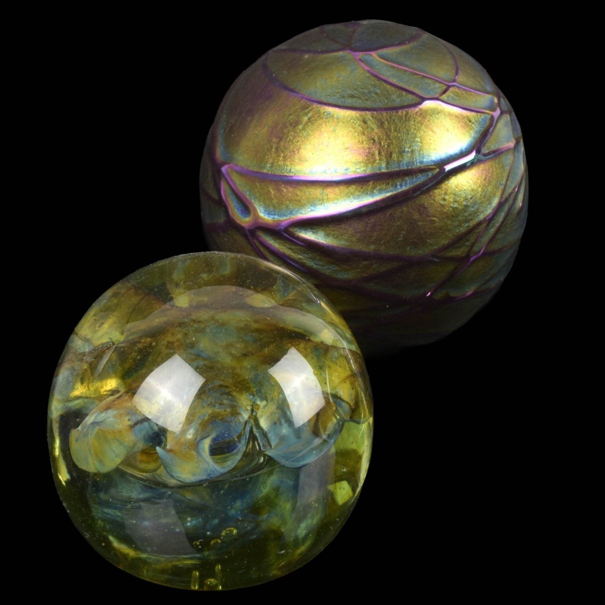 Vintage Glass Paperweights
