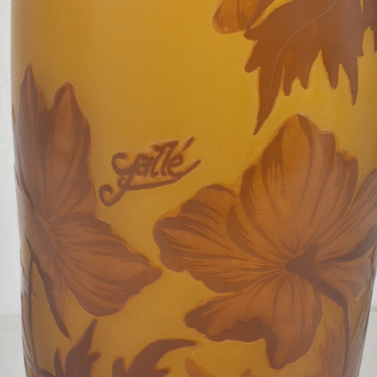 Galle Style Cameo Vase