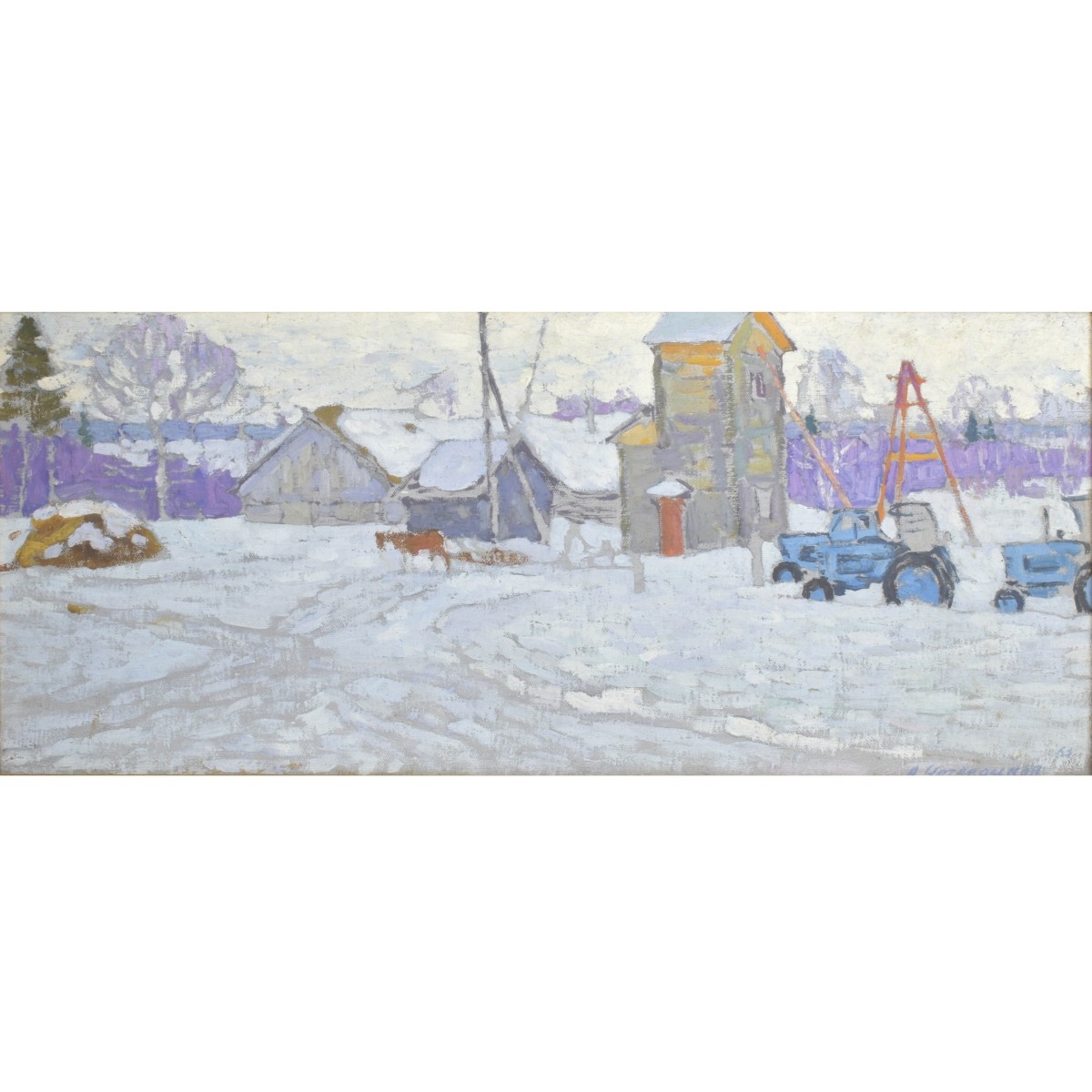 Albert Agafonovich Chetverikov, Russian (20th C.)