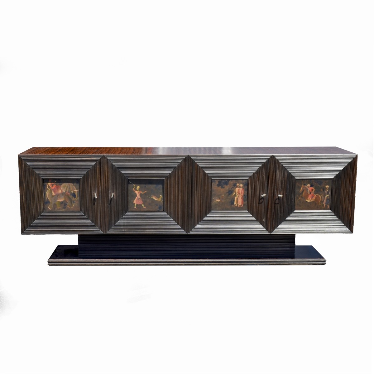 Art Deco Macassar Ebony Credenza