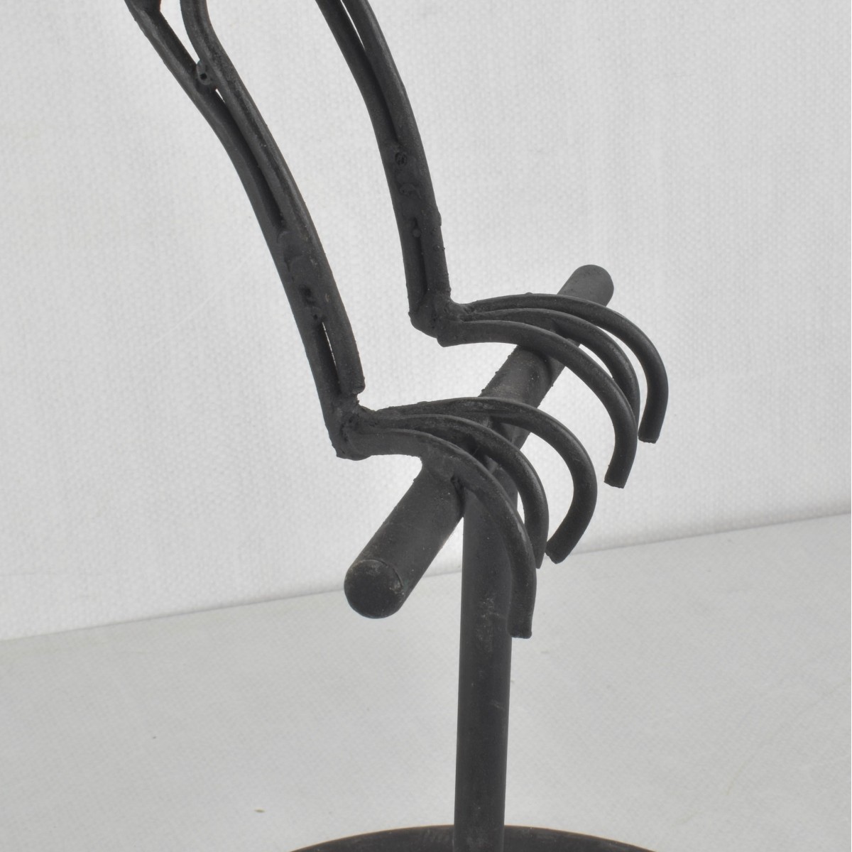 Mid-century Modern Metal Parrot