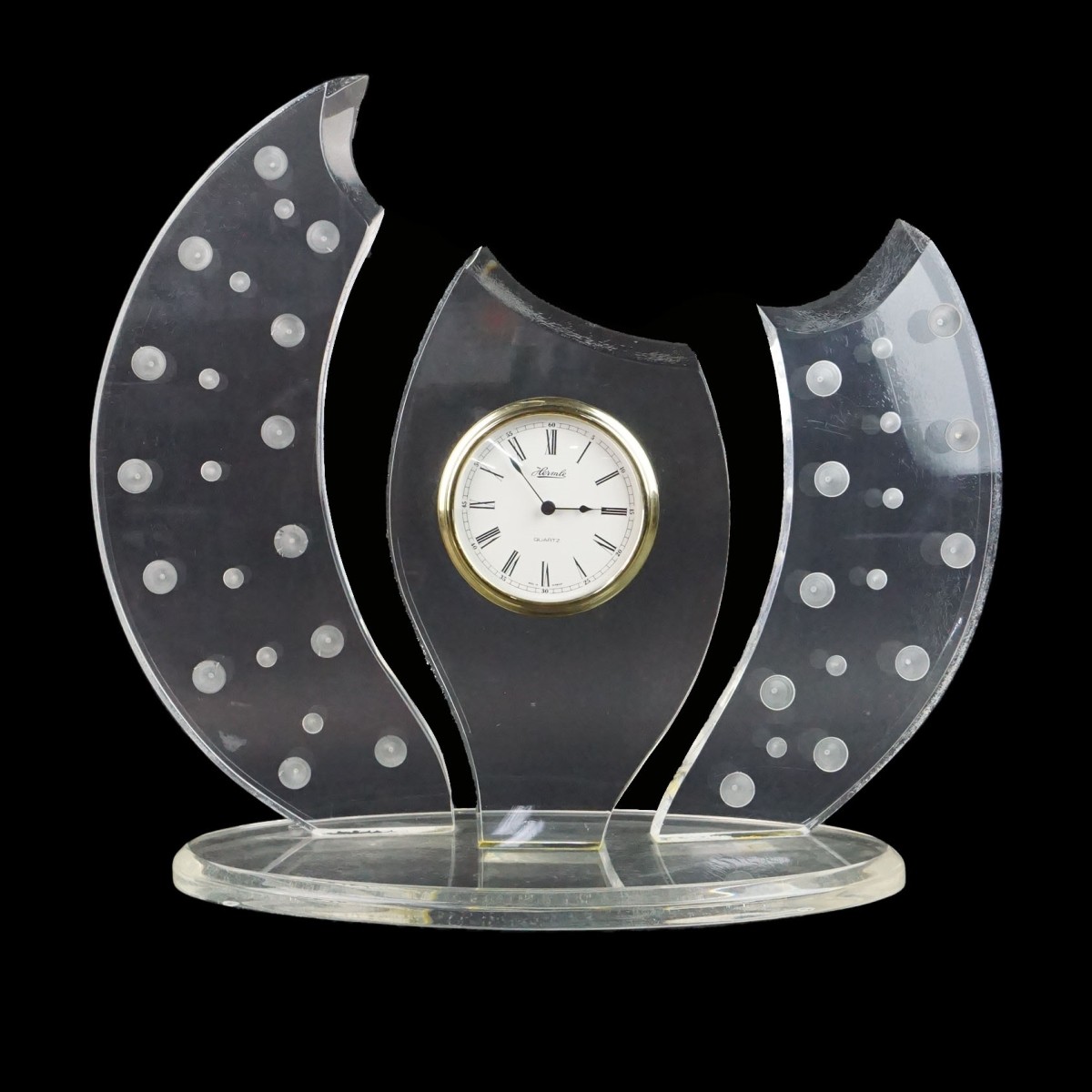 Lucite Clock