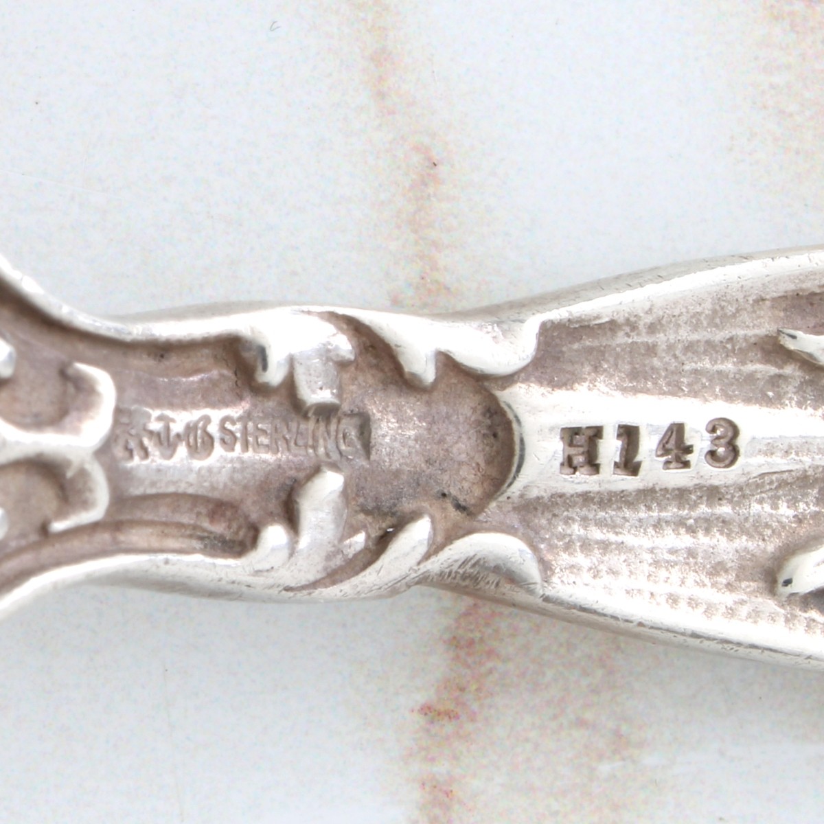 Sterling Pendant Necklace and Child's Spoon