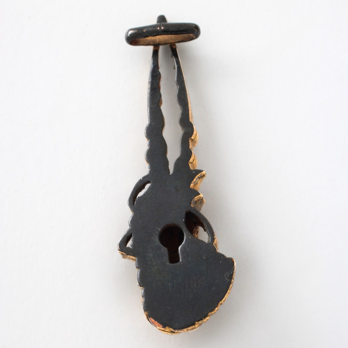 Japanese Meiji 18K Lobster Pendant