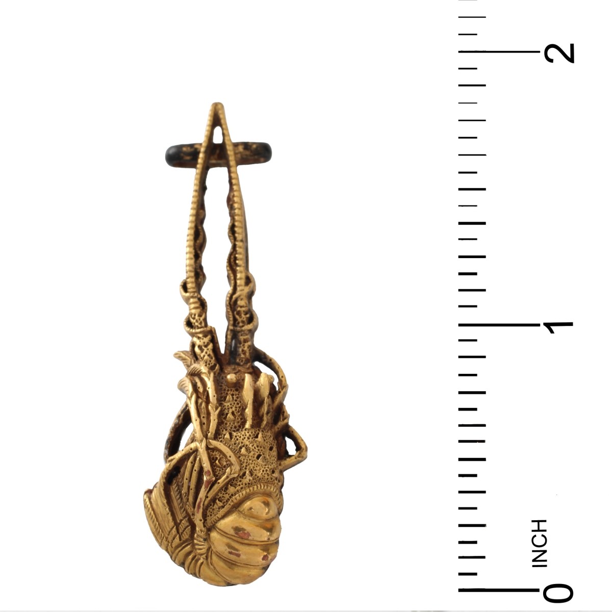 Japanese Meiji 18K Lobster Pendant