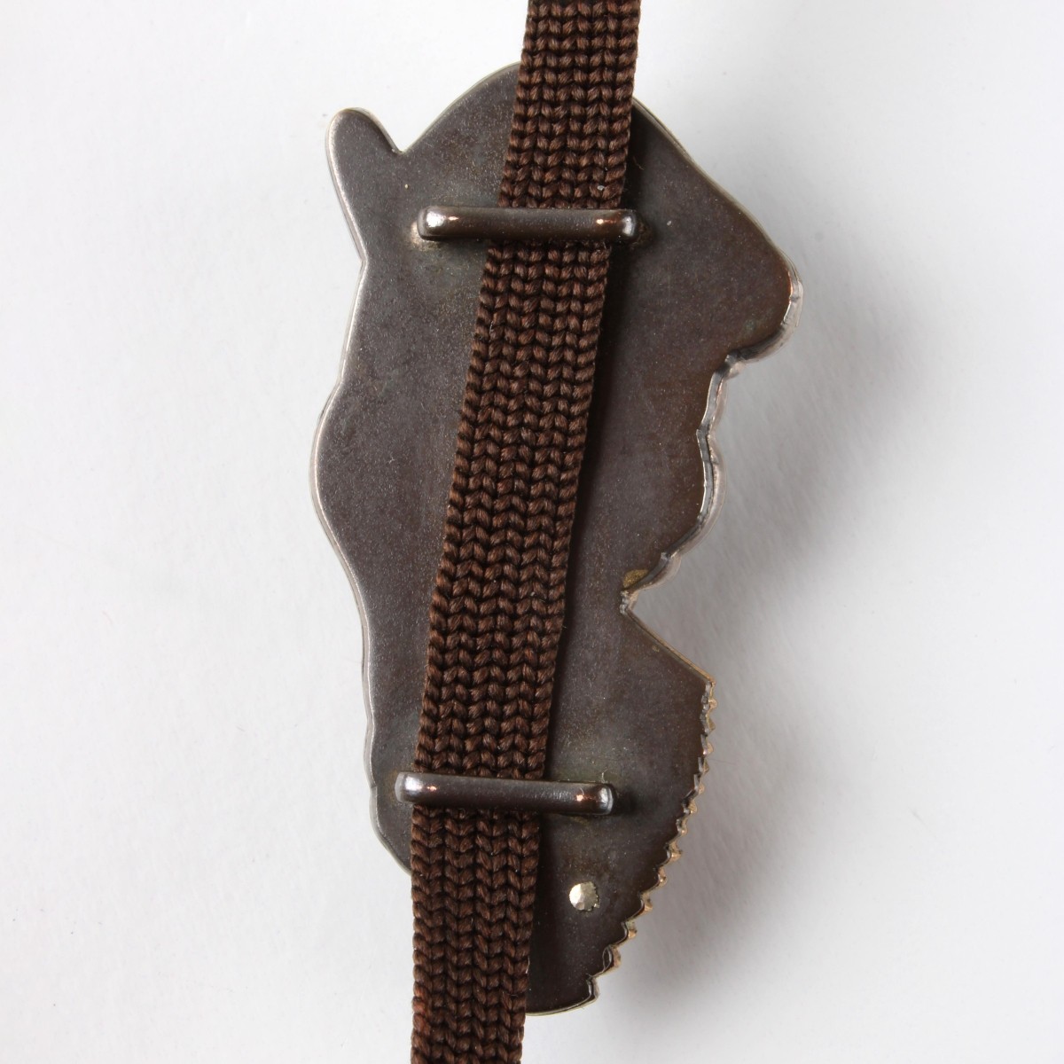Japanese Meiji Silver Pendant