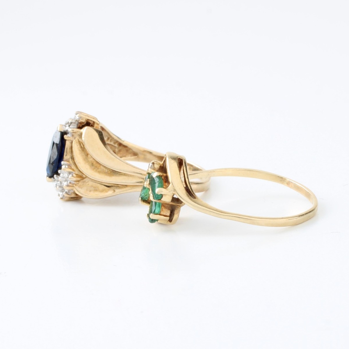 Gemstone and Gold Rings