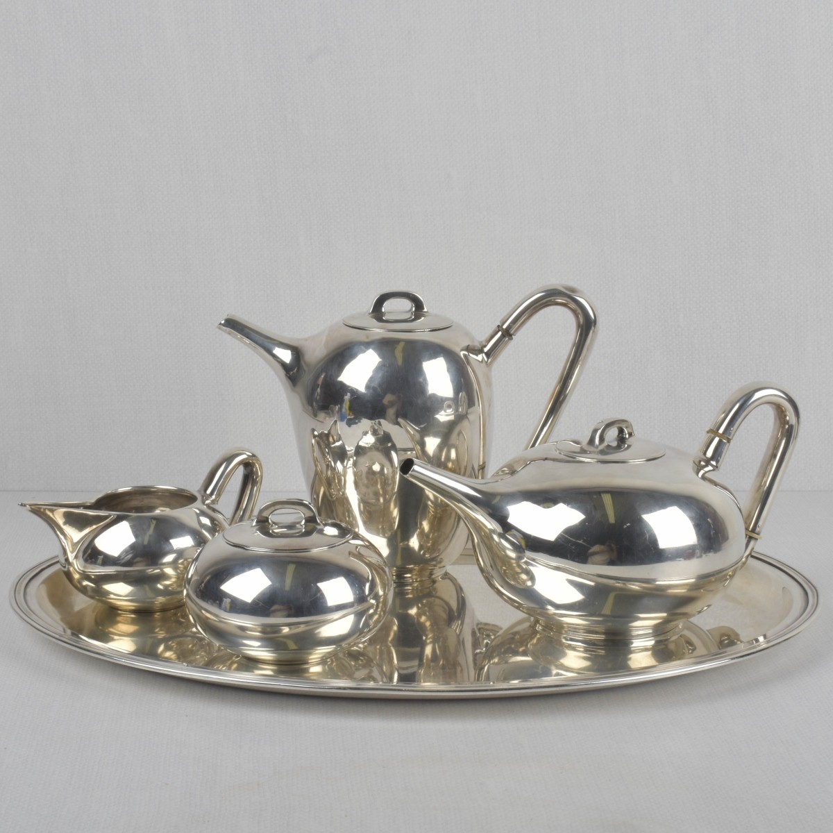 Mid-century Modern Sterling Service