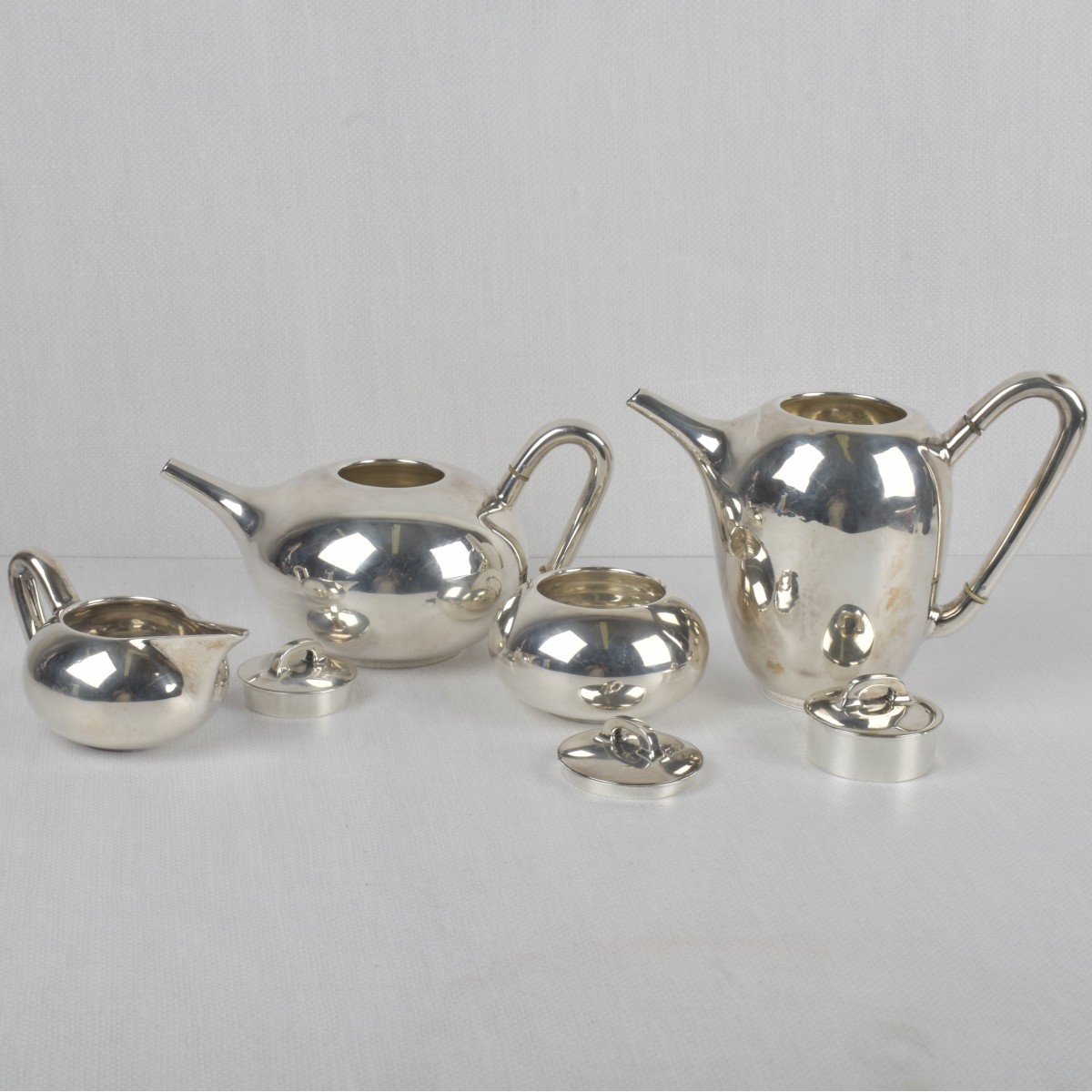 Mid-century Modern Sterling Service
