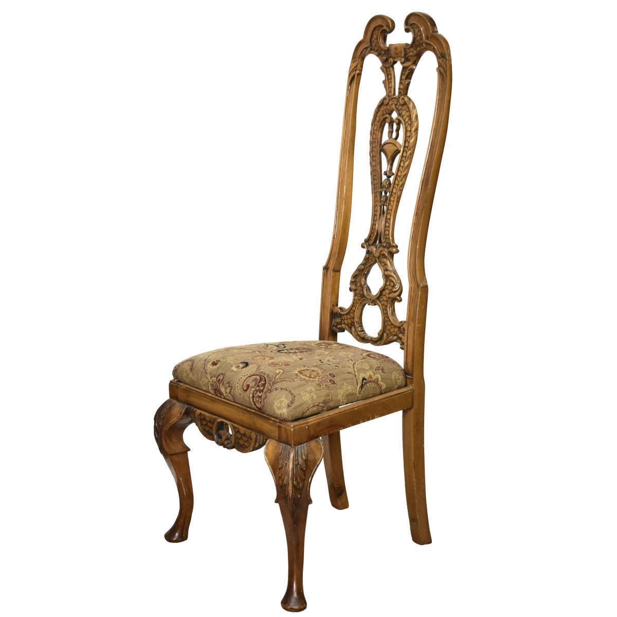 Vintage Queen Ann Style Chair